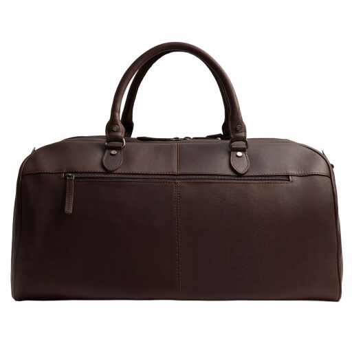 The Chesterfield Brand Kožená cestovní taška - weekender C20.007101 William II hnědá zadní strana