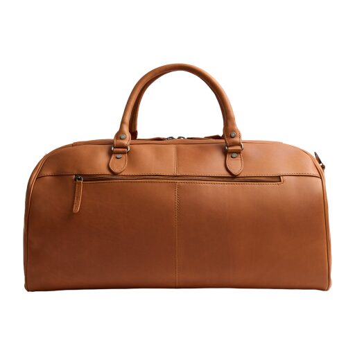 The Chesterfield Brand Kožená cestovní taška - weekender C20.007131 William II koňak zadní strana