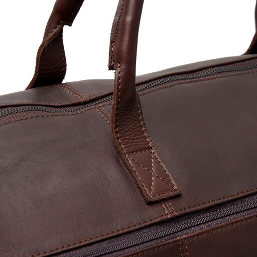 The Chesterfield Brand Kožená cestovní taška - weekender Finlay C20.005601 hnědá detail