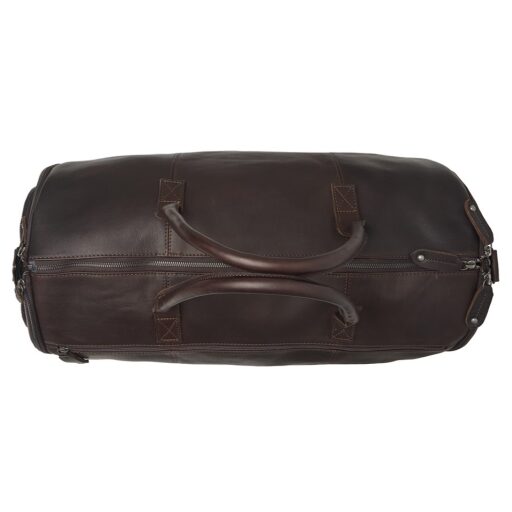 The Chesterfield Brand Kožená cestovní taška - weekender Finlay C20.005601 hnědá náhled shora