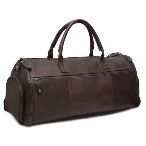 The Chesterfield Brand Kožená cestovní taška - weekender Finlay C20.005601 hnědá zadní strana