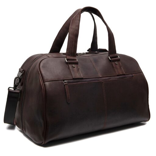 The Chesterfield Brand Kožená cestovní taška - weekender Volenza C20.006001 hnědá zadní strana