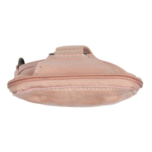 The Chesterfield Brand Kožená crossbody taška Cambridge C58.033009 světle růžová zip