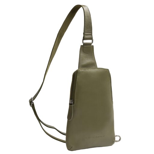 The Chesterfield Brand Kožená crossbody taška Isley C58.034702 olivová přední strana
