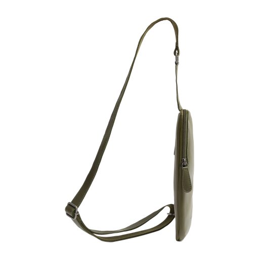 The Chesterfield Brand Kožená crossbody taška Isley C58.034702 olivová boční náhled