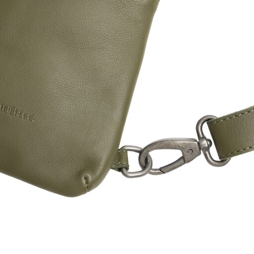 The Chesterfield Brand Kožená crossbody taška Isley C58.034702 olivová detail