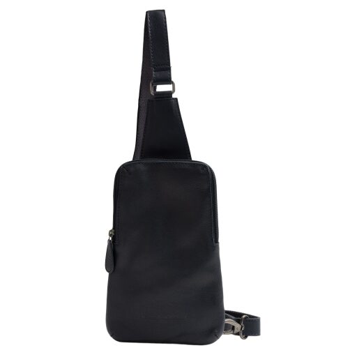 The Chesterfield Brand Kožená crossbody taška Isley C58.034710 tmavě modrá