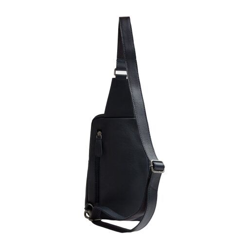 The Chesterfield Brand Kožená crossbody taška Isley C58.034710 tmavě modrá zadní strana