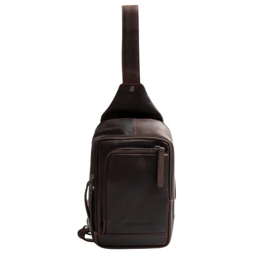 The Chesterfield Brand Kožená crossbody taška Riga C58.028401 hnědá