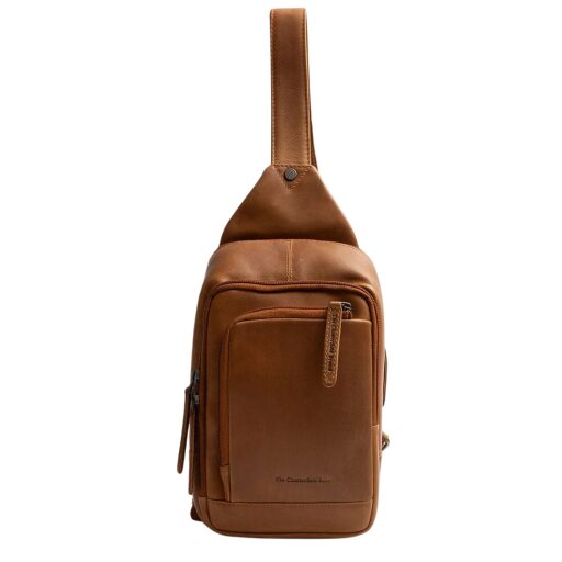 The Chesterfield Brand Kožená crossbody taška Riga C58.028431 koňaková