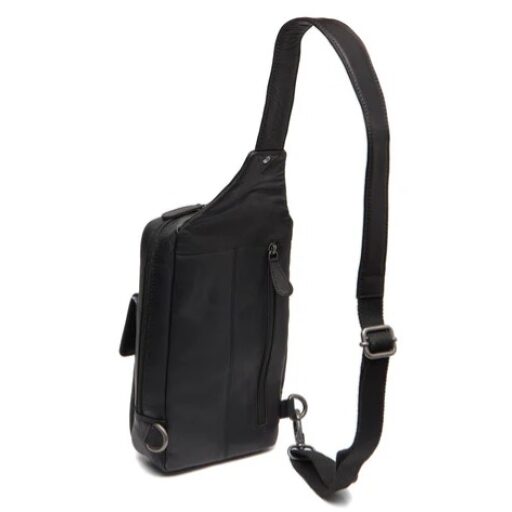 The Chesterfield Brand kožená crossbody taška Turella C58.071400 černá zadní strana