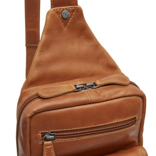 The Chesterfield Brand kožená crossbody taška Turella C58.071431 koňaková detail