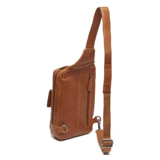 The Chesterfield Brand kožená crossbody taška Turella C58.071431 koňaková zadní strana