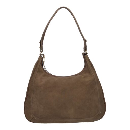 BURKELY kožená hobo kabelka Sierra 1002103.25.25 světle hnědá