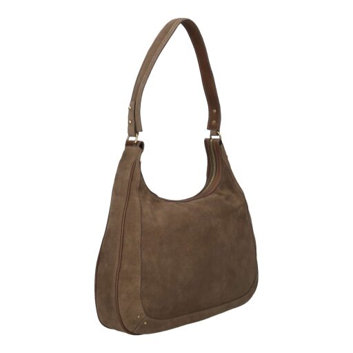 BURKELY kožená hobo kabelka Sierra 1002103.25.25 světle hnědá boční náhled