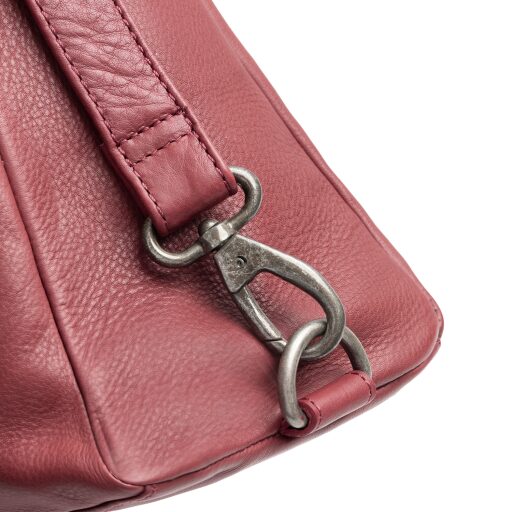 The Chesterfield Brand Kožená kabelka - batoh 2v1 Azura C48.143818 vínově červená karabina
