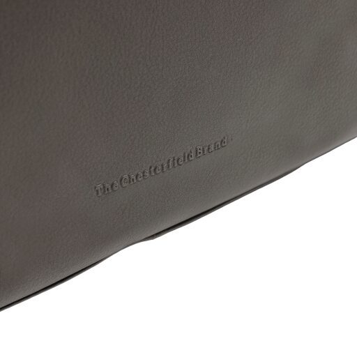 The Chesterfield Brand Kožená kabelka - batoh 2v1 Azura C48.143833 tmavě šedá logo