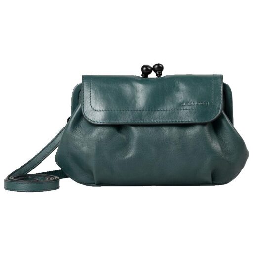 aunts & uncles kožená kabelka do ruky i přes rameno 3v1 Grandma´s Luxury Club Mrs. Whoopie Pie 40470-121 tmavě zelená