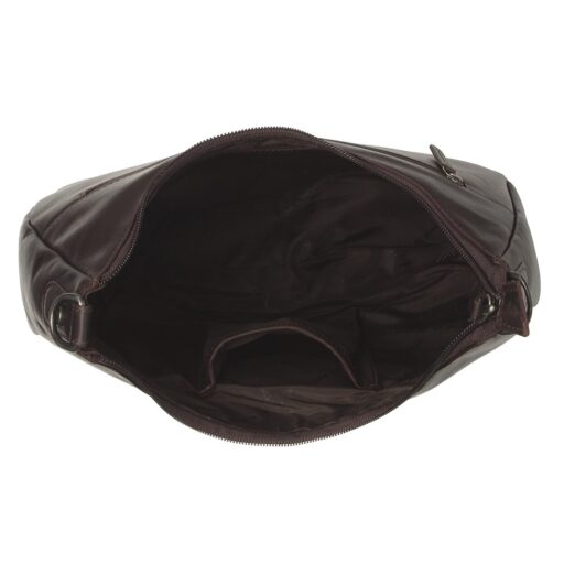 The Chesterfield Brand kožená kabelka do ruky i přes rameno Alexandria C48.135501 hnědá vnitřní kapsy