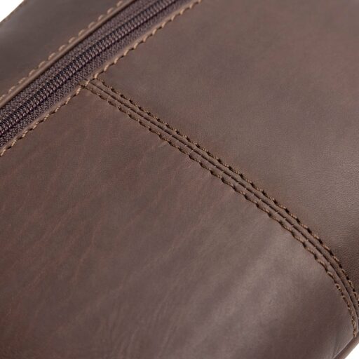 The Chesterfield Brand kožená kabelka do ruky i přes rameno Harlan C48.144001 hnědá prošití