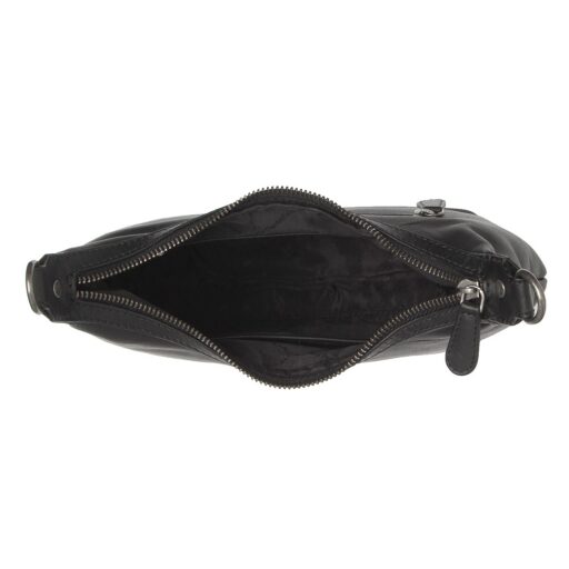 The Chesterfield Brand kožená kabelka do ruky i přes rameno Nancy C48.138000 černá vnitřní kapsa