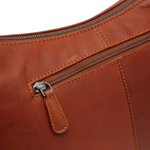 The Chesterfield Brand kožená kabelka do ruky i přes rameno Skara C48.140231 koňaková detail
