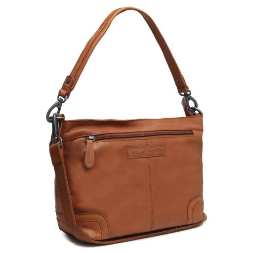 The Chesterfield Brand Kožená kabelka do ruky i přes rameno Zarita C48.142231 koňaková