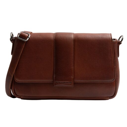 The Chesterfield Brand Kožená kabelka přes rameno Zora C48.144431 koňaková bez krátkého popruhu