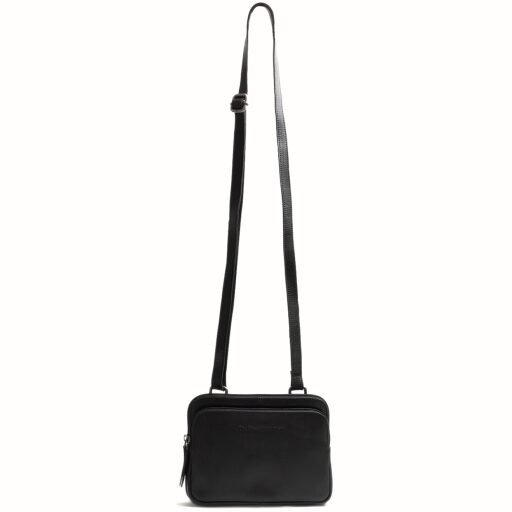 The Chesterfield Brand kožená kabelka přes rameno / crossbody Caia C48.144600 černá ramenní popruh