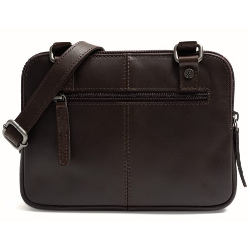 The Chesterfield Brand kožená kabelka přes rameno / crossbody Caia C48.144601 hnědá zadní strana