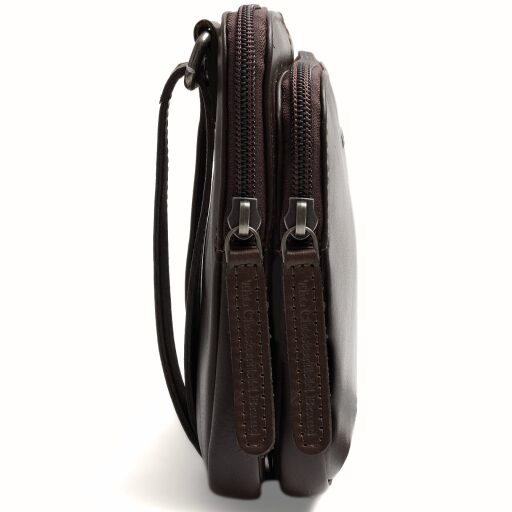 The Chesterfield Brand kožená kabelka přes rameno / crossbody Caia C48.144601 hnědá boční náhled