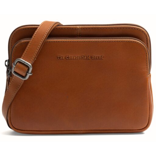 The Chesterfield Brand kožená kabelka přes rameno / crossbody Caia C48.144631 koňaková