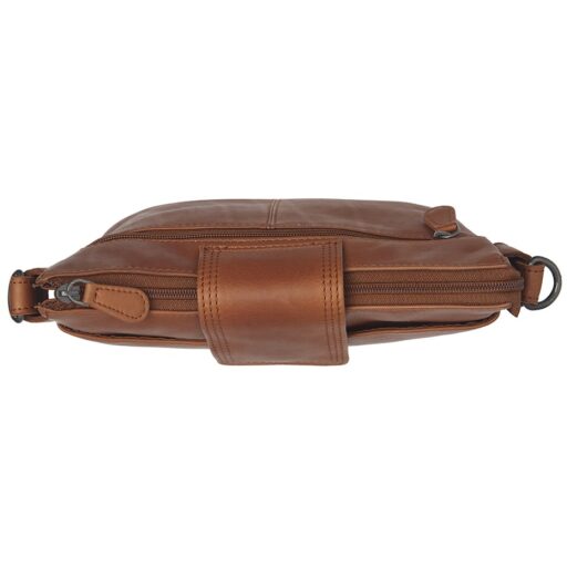 The Chesterfield Brand kožená kabelka přes rameno / crossbody Calora C48.140731 koňaková náhled shora