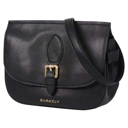 BURKELY kožená kabelka přes rameno / crossbody Demi 1001903.46.10 černá boční náhled
