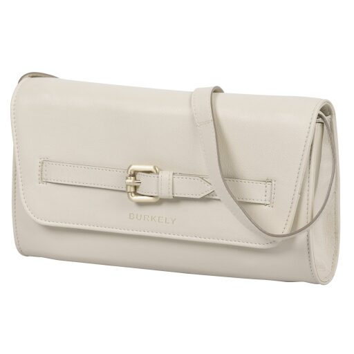 BURKELY Kožená kabelka přes rameno / crossbody Demi  1001905.46.01 smetanová boční náhled