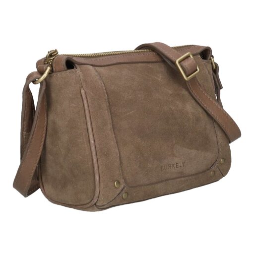 BURKELY kožená kabelka přes rameno / crossbody 1002106.25.25 světle hnědá boční náhled