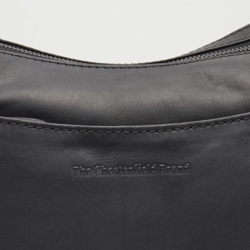 The Chesterfield Brand kožená kabelka přes rameno / crossbody Tivra C48.140800 černá logo