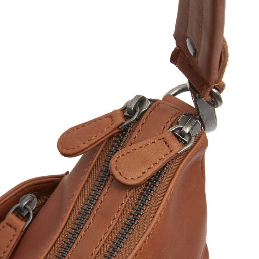The Chesterfield Brand kožená kabelka přes rameno / crossbody Tivra C48.140831 koňaková detail