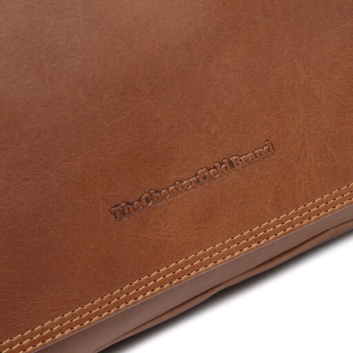 The Chesterfield Brand Dámská kožená kabelka přes rameno Laverton C48.136231 koňaková logo