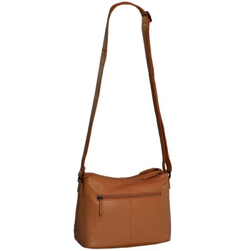DANIEL RAY kabelka přes rameno / crossbody Muswellbrook DRL 16.1598.31 koňaková zadní strana