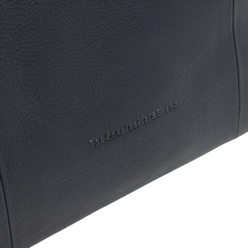 The Chesterfield Brand Kožená kabelka přes rameno Nerissa C48.143710 tmavě modrá logo