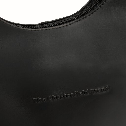 The Chesterfield Brand Kožená kabelka přes rameno Neya C48.144700 černá logo