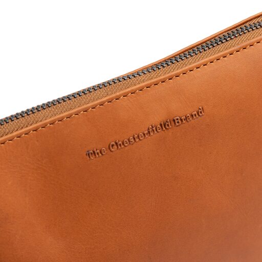 The Chesterfield Brand kožená kabelka přes rameno Orinoco C48.144231 koňaková logo