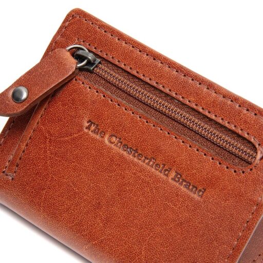 The Chesterfield Brand Kožená peněženka - pouzdro na karty RFID Gabriela C08.060731 koňaková logo