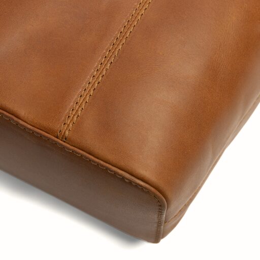 The Chesterfield Brand Kožená shopper kabelka Anira C38.023131 koňaková detail prošití