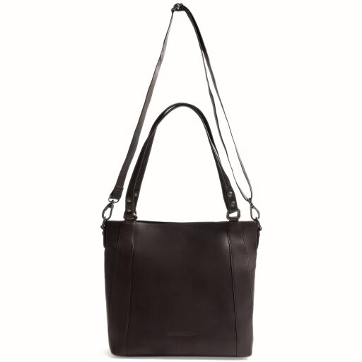 The Chesterfield Brand Kožená shopper kabelka Elira C48.143901 hnědá dlouhý ramenní popruh
