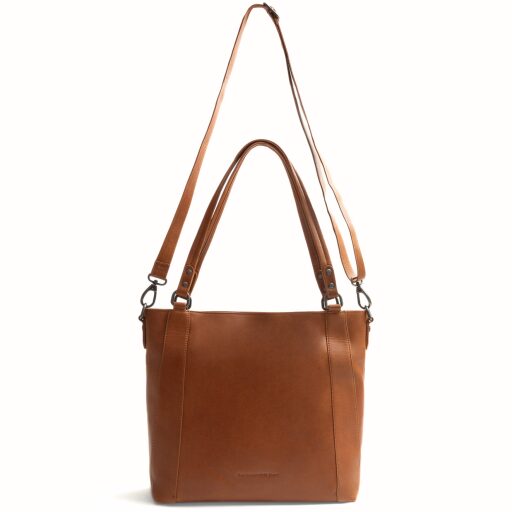 The Chesterfield Brand Kožená shopper kabelka Elira C48.143931 koňaková dlouhý ramenní popruh