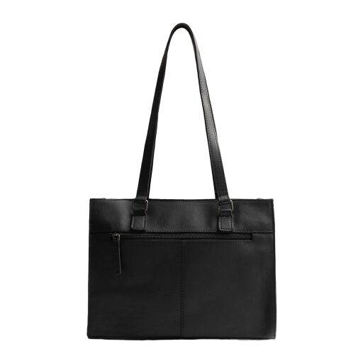The Chesterfield Brand Kožená shopper kabelka Ellsworth C38.022800 černá zadní strana
