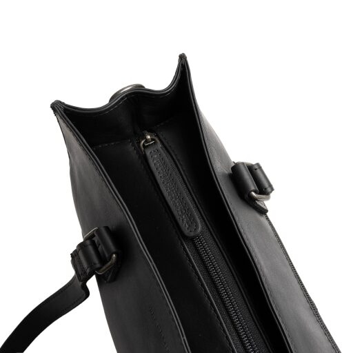 The Chesterfield Brand Kožená shopper kabelka Ellsworth C38.022800 černá zip