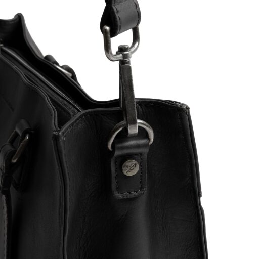 The Chesterfield Brand Kožená shopper kabelka Ellsworth C38.022800 černá karabina